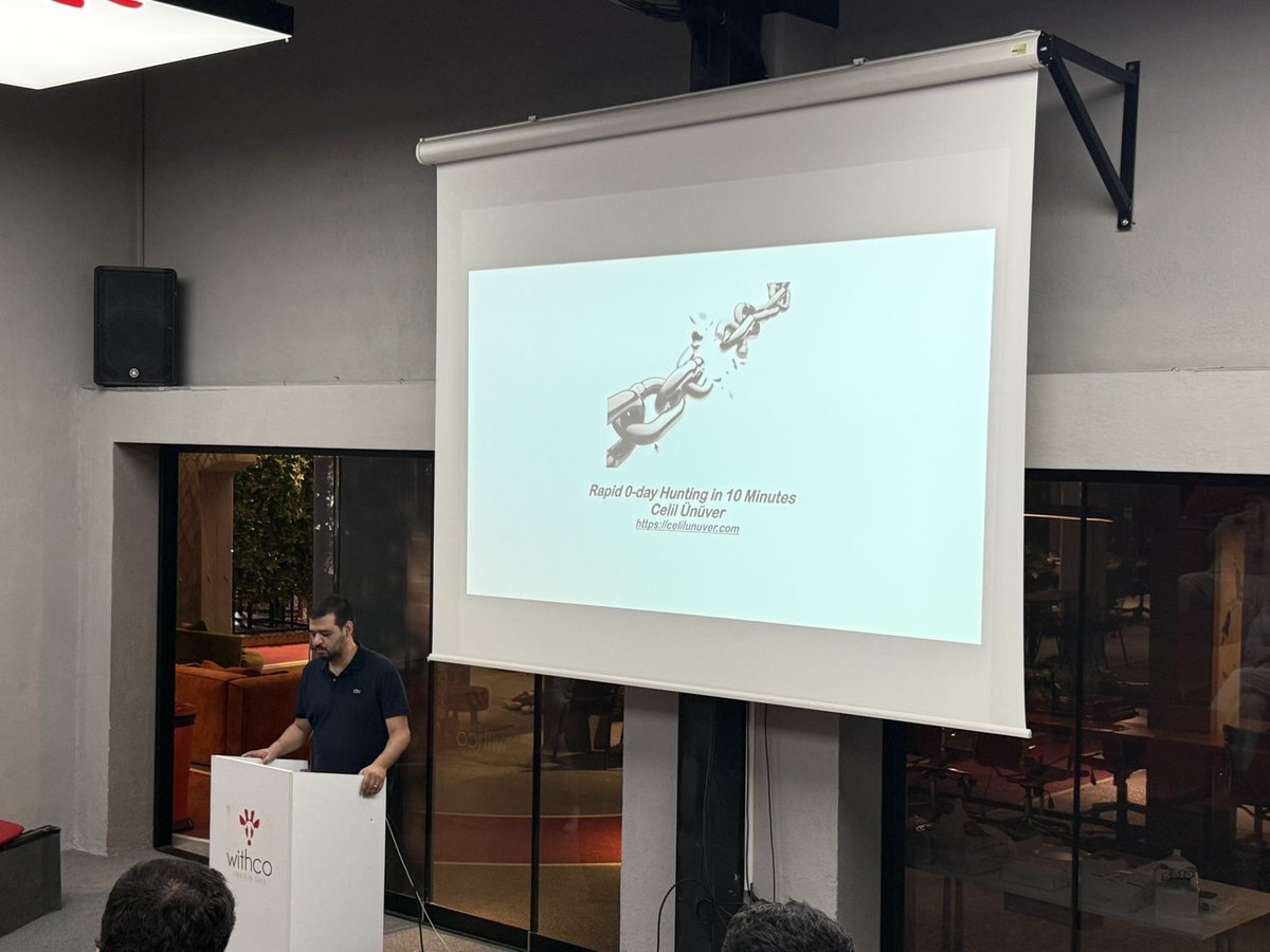 __TTMO__'s tweet image. TTMO Meetup 6'dan kareler...
Sunumları için Celil Ünüver(@celilunuver), Utku Çorbacı(@rhotav), Yusuf İşlek(@_nnaci) ve Ahsen Tekdemir'e(@ahsentekd); güzel katılım için TTMO üyelerine çok teşekkürler.
Sponsorlarımız: Forestall, Secrove ve Hexflow