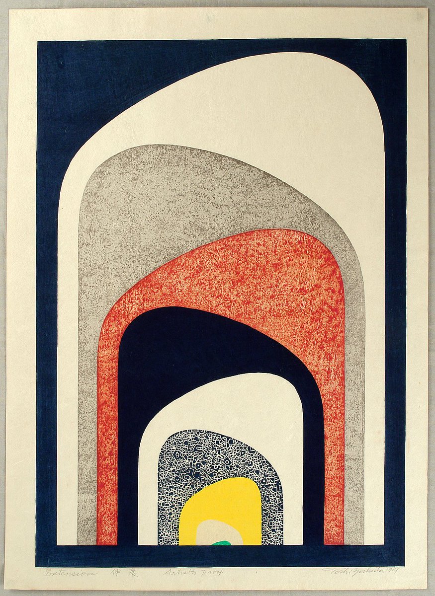 "Extension". Tōshi Yoshida. 1969.