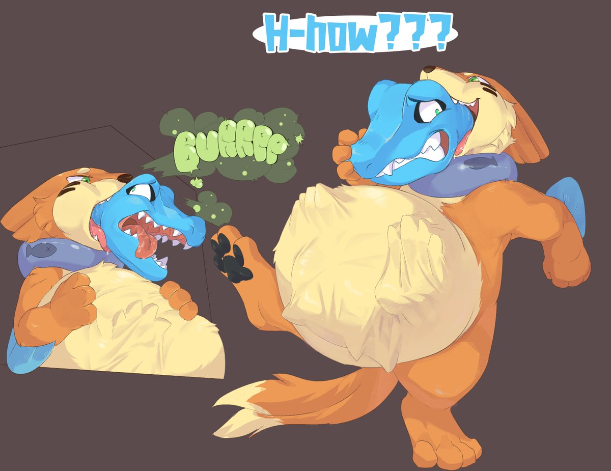 Page 5/?

Hey... Wait a minute.. How'd Soggy do that? Well this doesn't look very good for Guzzle! 

Guzzle is <a href="/GuzzleTotodile/">Guz?</a> 

Artist is Anon.