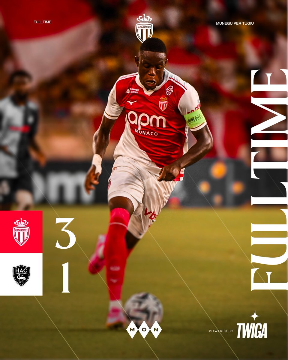 AS_Monaco_EN's tweet image. 𝐕𝐈𝐂𝐓𝐎𝐑𝐘 🔥

𝗗𝗔𝗚𝗛𝗘 𝗠𝗨𝗡𝗘𝗚𝗨 🔴⚪️

3️⃣-1️⃣ #ASMHAC