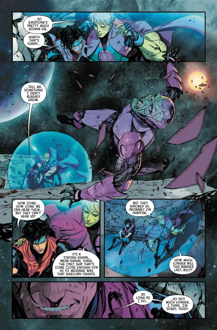 MaleLoveBR's tweet photo. Star-Lord, Hulkling and Wiccan in Imperial #3 preview
#StarLord #Hulkling #Wiccan #Wickling #RiderQuill #StarNova #NovaStar https://t.co/i6MJXA4nT6