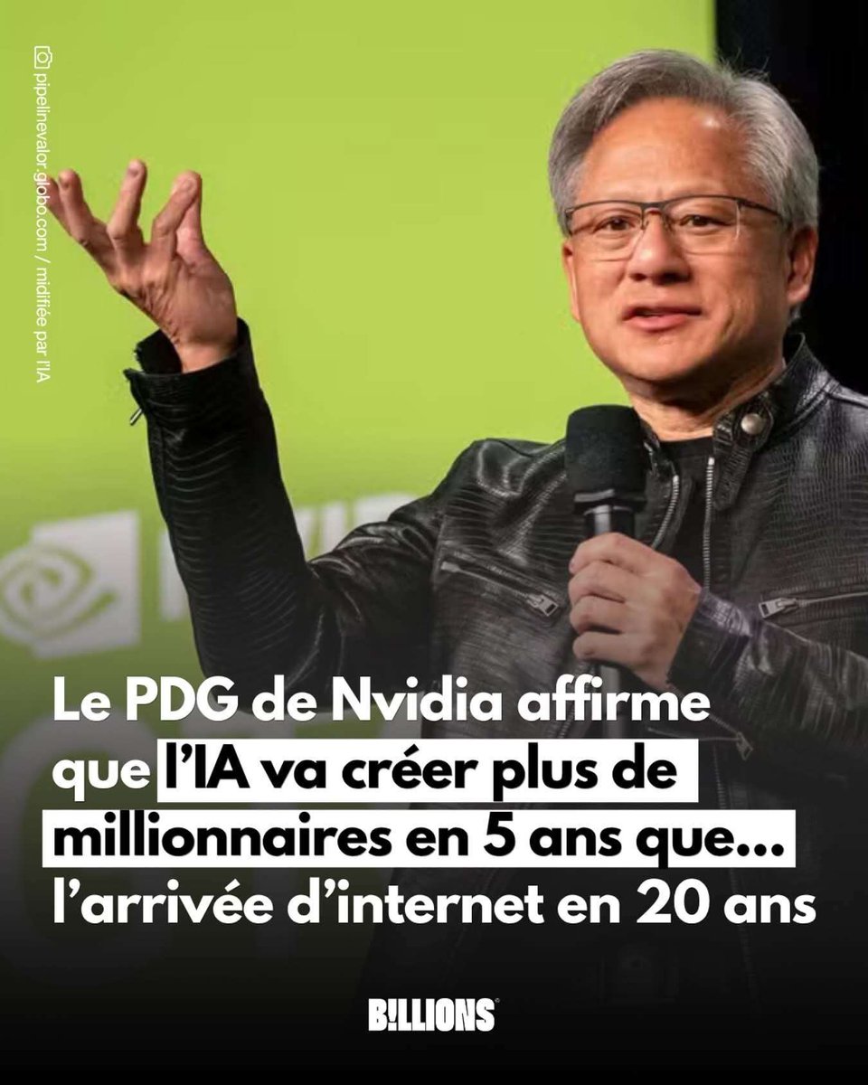 Florian_lvs's tweet photo. « L'IA va créer plus de millionnaires en 5 ans... que l'arrivée d'internet en 20 ans »

Et c'est vrai... depuis 1 an, le nombre de millionnaires explose grâce à l'IA (+600'000)

Je vais t'expliquer comment profiter de l'IA pour transformer 50€ en 100 000€ (lis bien)

THREAD 👇 https://t.co/tryy0uQkAE
