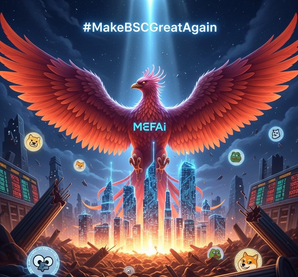 MetaFinancialAI's tweet image. #makebscgreatagain 

@binance we are in same group with your guys , only we need your push. And later we will burn all crypto . People are thinking along the lines of the paragraph below. Let's do this. We deserve to be ALPHA.

MEFAI has no team tokens. Our strongest VC is our