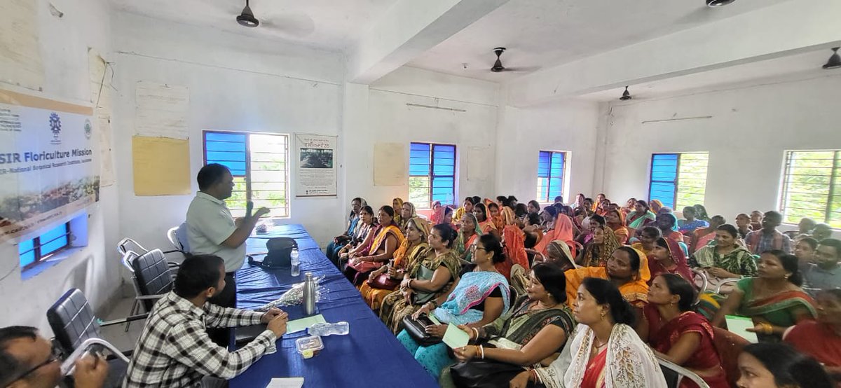 CSIR Floriculture Mission tweet media