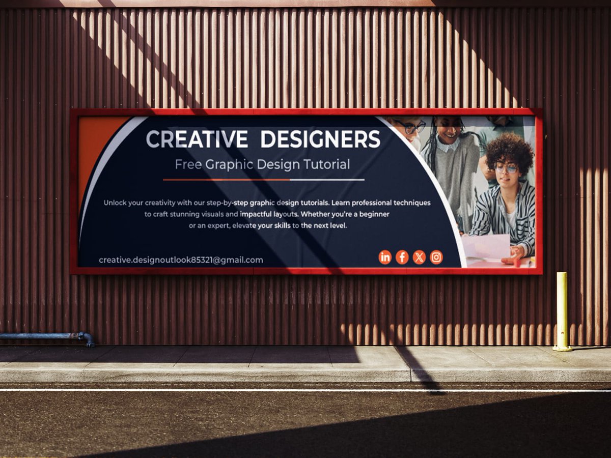 kreativeadstu1's tweet image. Unlock your creativity with free graphic design tutorials 🎨 #CreativeDesigners #FreeTutorial #GraphicDesign #Photoshop #Illustrator
Tags People:
@Photoshop @Illustrator @Behance @adobecreativecloud @designers @GraphicDesign