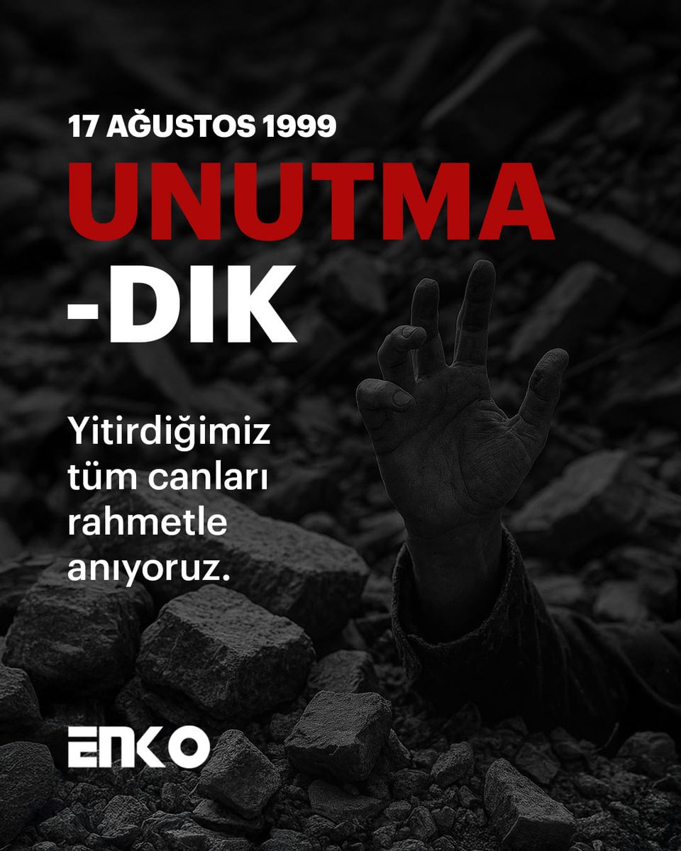 Unutmadık...

#17Ağustos #Sakarya