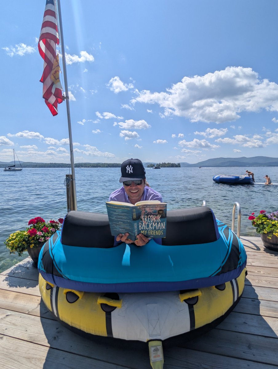 Jimmy Fallon (@jimmyfallon) on Twitter photo Diving into our new Fallon Book Club pick My Friends by <a href="/Backmanland/">Fredrik Backman</a>! Grab your copy today, join the club, and share where you’re reading! I don’t know where I am - but this family has some fun boat toys! #FallonBookClub
Buy now: amazon.com/exec/obidos/AS… Diving into our new Fallon Book Club pick My Friends by <a href="/Backmanland/">Fredrik Backman</a>! Grab your copy today, join the club, and share where you’re reading! I don’t know where I am - but this family has some fun boat toys! #FallonBookClub
Buy now: amazon.com/exec/obidos/AS…