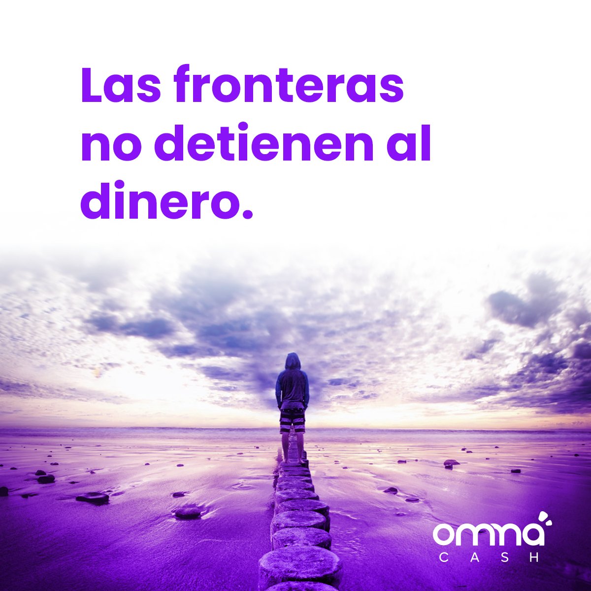 Con Omma Cash, enviar y recibir dinero es tan fácil como mandar un mensaje al otro lado del mundo. 🌎💜