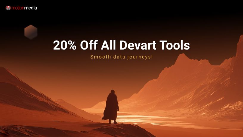motionmediallc's tweet image. Devart turns 28!
20% OFF all database tools for SQL Server, MySQL, Oracle & PostgreSQL — until Aug 31.
Don’t miss out 👉 buff.ly/kfrofKi
Read more: buff.ly/SSVac7k
#Devart #DatabaseTools #SQLServer #MySQL #Oracle #PostgreSQL