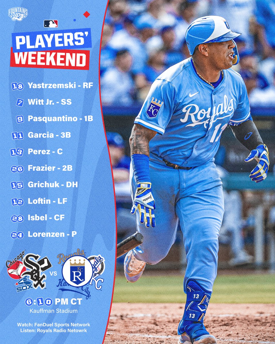 Powder blue Saturday.

#PlayersWeekend
