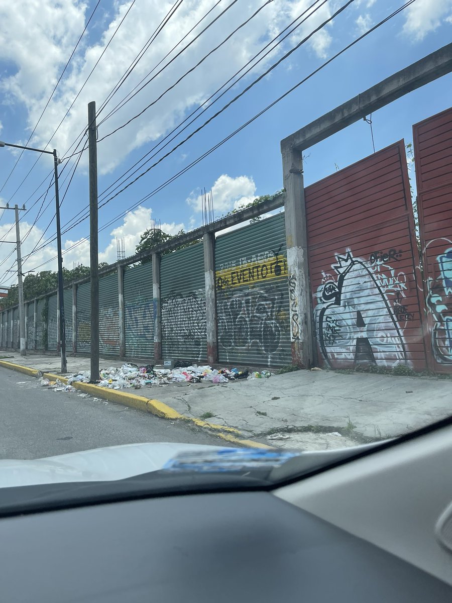 Basura y baches en av tamarindo de <a href="/valledechalco2/">valle de chalco</a> y calles aledañas hasta con piedras!!