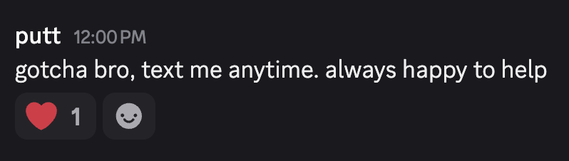 puttasync's tweet image. i love sending this message to users