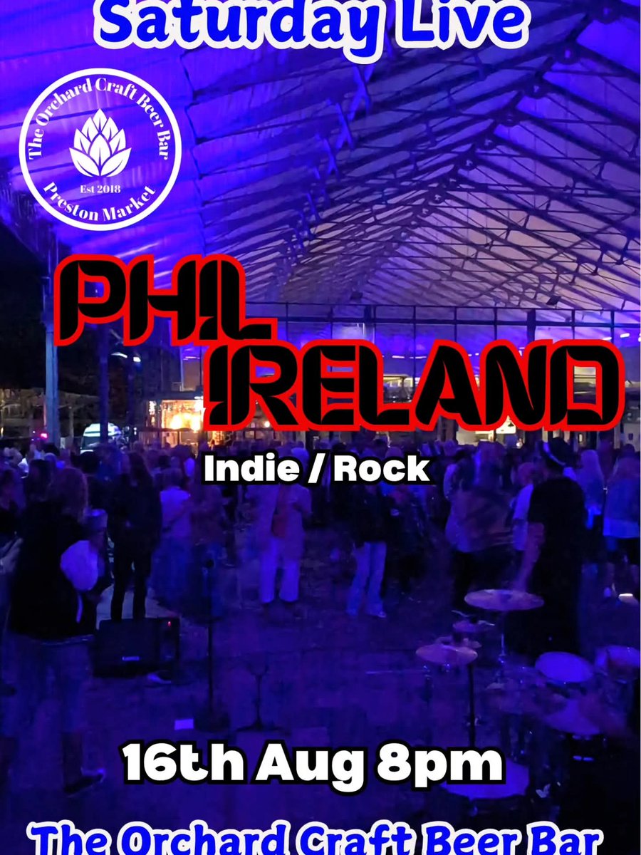 ๐
ฟ๐๐
ด๐๐๐
พ๐
ฝ ๐
ฟ๐
ท๐
พ๐
ฝ๐
ด๐
ฑ๐
พ๐ โ (@prestonphonebox) on Twitter photo Tonight at <a href="/TheOrchardPres1/">The Orchard @ Preston</a> music Live and Free under the 150 year old <a href="/prestonmarkets/">Preston Markets</a> canopy Tonight at <a href="/TheOrchardPres1/">The Orchard @ Preston</a> music Live and Free under the 150 year old <a href="/prestonmarkets/">Preston Markets</a> canopy
