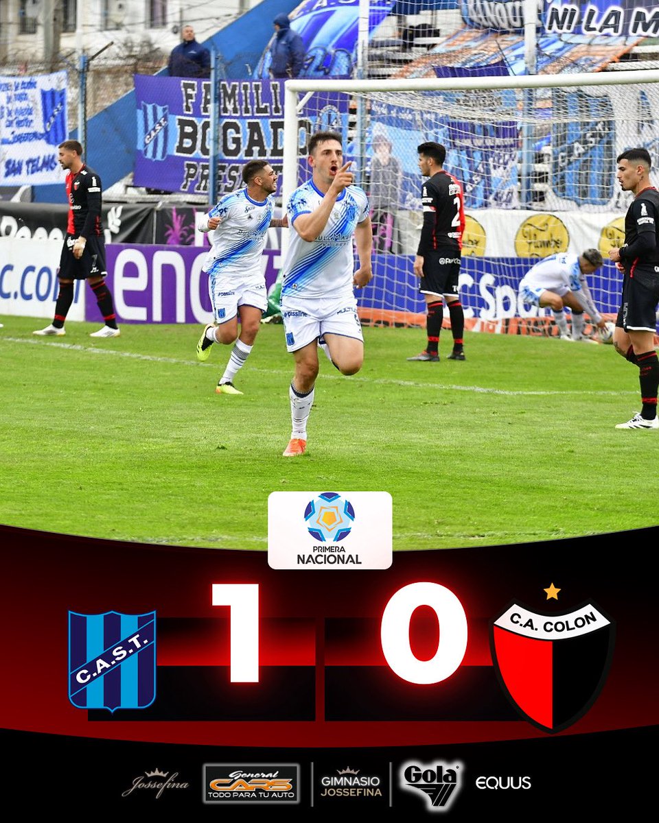 🔴⚫️ Cuarta caída al hilo para #Colón y se hunde cada vez más 

❌ Perdió 1-0 ante San Telmo en la Isla Maciel. El único gol lo hizo Cocimano, de pelota parada, en el primer tiempo.

🚨 El equipo de Martín Minella atraviesa su momento más duro en la Primera Nacional.