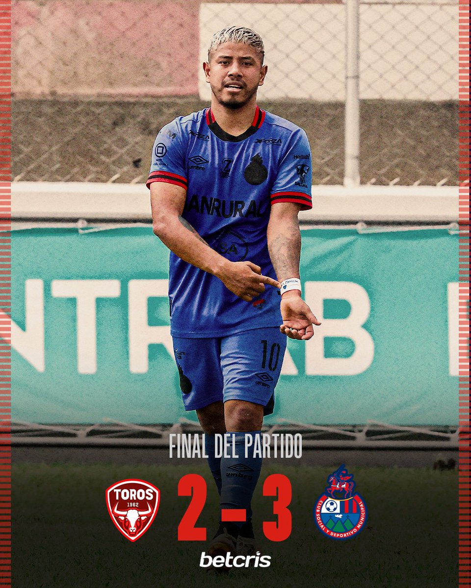 CSD Municipal (@rojos_municipal) on Twitter photo FT | ¡LO GANA MUNICIPAL!
Gracias al doblete de Yasnier Matos y la anotación al último de Pedro Altan, Municipal asegura los 3 puntos de visita en el #Apertura2025 #VamosRojos
Presenta: <a href="/BetcrisGuate/">Betcris Guatemala</a> FT | ¡LO GANA MUNICIPAL!
Gracias al doblete de Yasnier Matos y la anotación al último de Pedro Altan, Municipal asegura los 3 puntos de visita en el #Apertura2025 #VamosRojos
Presenta: <a href="/BetcrisGuate/">Betcris Guatemala</a>