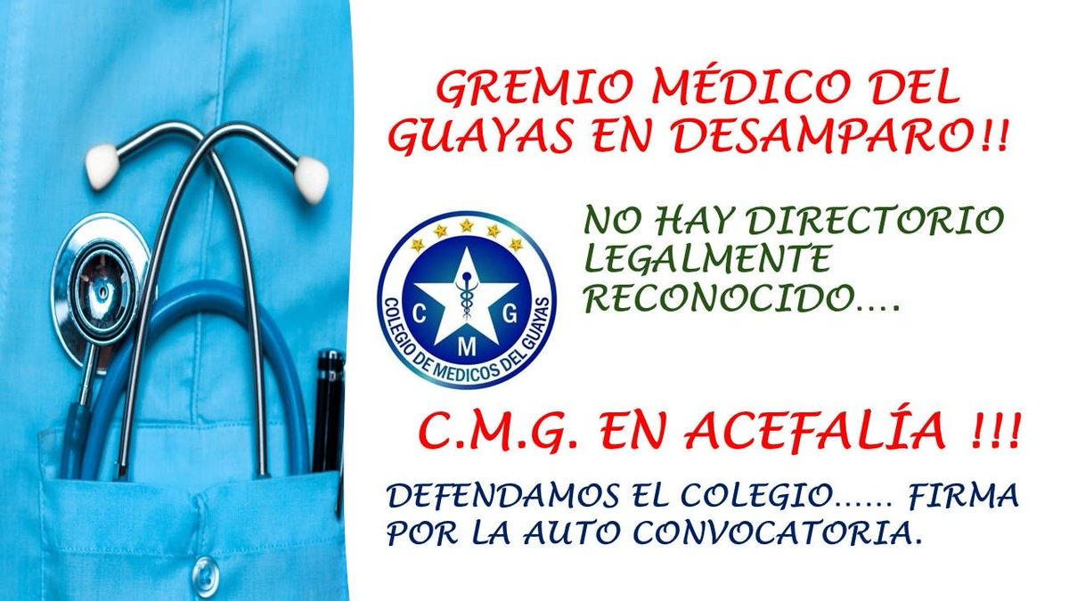 Añoremos nuestro colegio de médicos!! Vamos por la auto convocatoria.