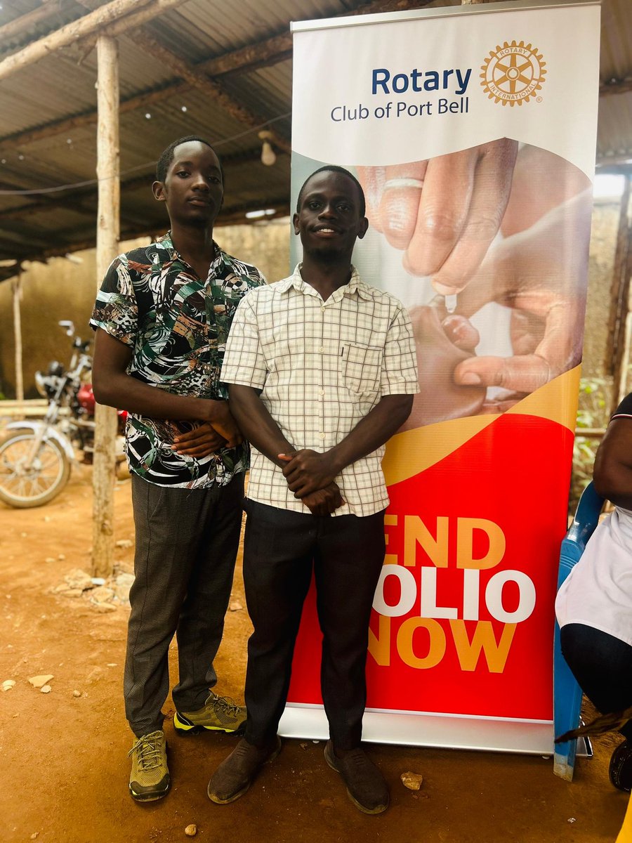 The Rotary Club of Port Bell together with the Rotaract Club of Butabika conducted a community outreach focused on polio vaccination — protecting children, strengthening communities, and building a healthier future. 💉🌍 #EndPolio #Rotaryeyamba
#unitedforgood
#butabikarotaract
