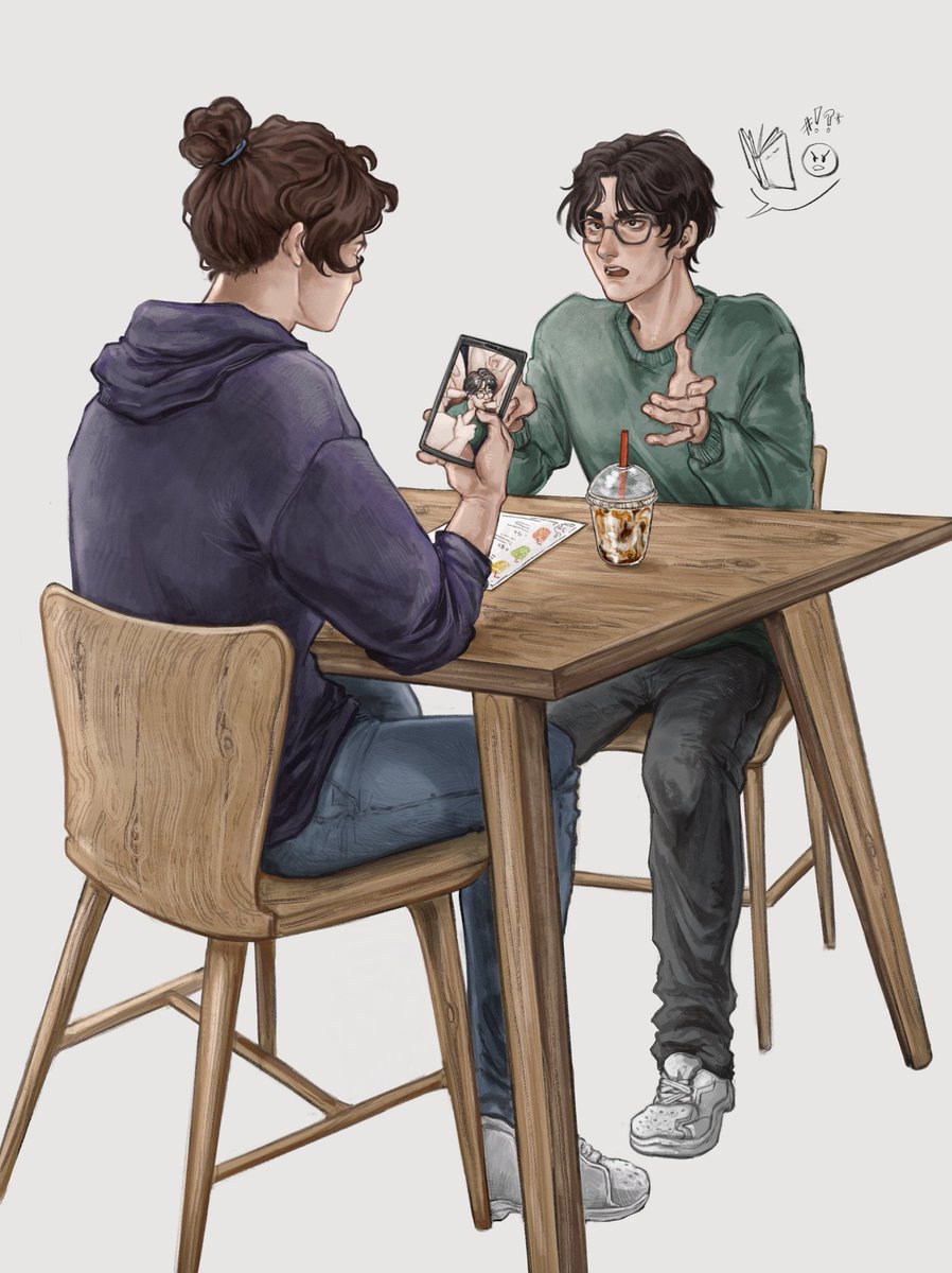 The long awaited commission pair for @/cucumber-salad.bsky.social !! 
This was so much fun to do, thanks for your support ❤️
#cumplane #svsss #shenyuan #shangqinghua #mxtx