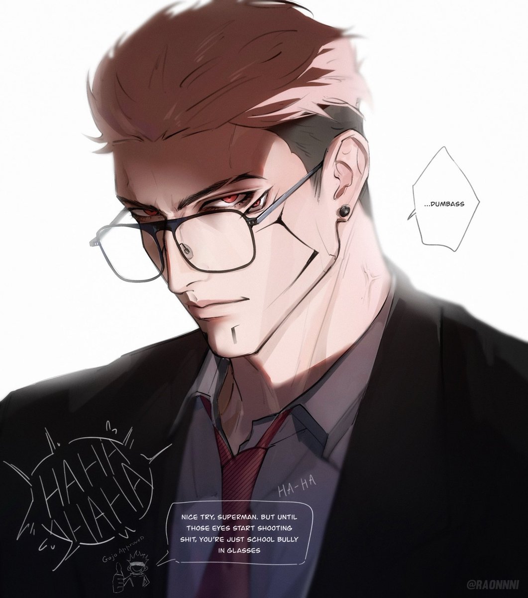 raonnn1_'s tweet photo. Evil "Clark Kent"
#sukuna #jjk https://t.co/5dRGgvqs2y