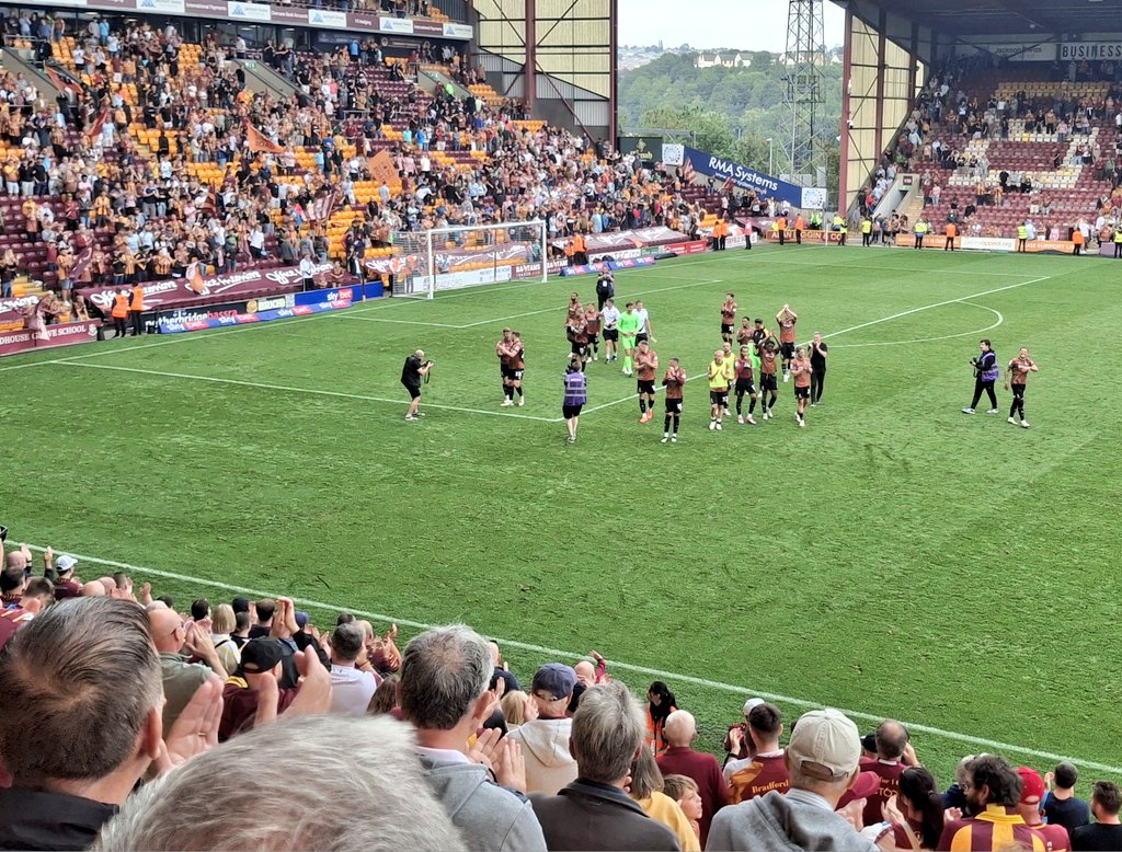 CITY 2 - 1 Luton Town
League One
Att 20,233

That was a joy to watch, in every department! That doesn't just happen, everyone pulling in the same direction. Whatever happens in the next two tough away games, we know what we're getting from this GA team! #bcafc