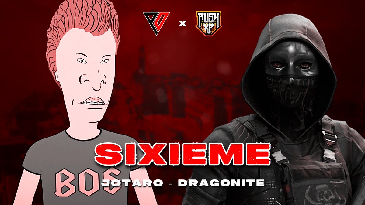 📢 Aujourd'hui c'est déroulé le Rush XP Week #3 sur Warzone !

📈 Notre classement :
Maeko - TheBrut : (Vainqueur)
Raijin - NRK (Quatrième)
Jotaro - Dragonite (Sixième)

#POWIN