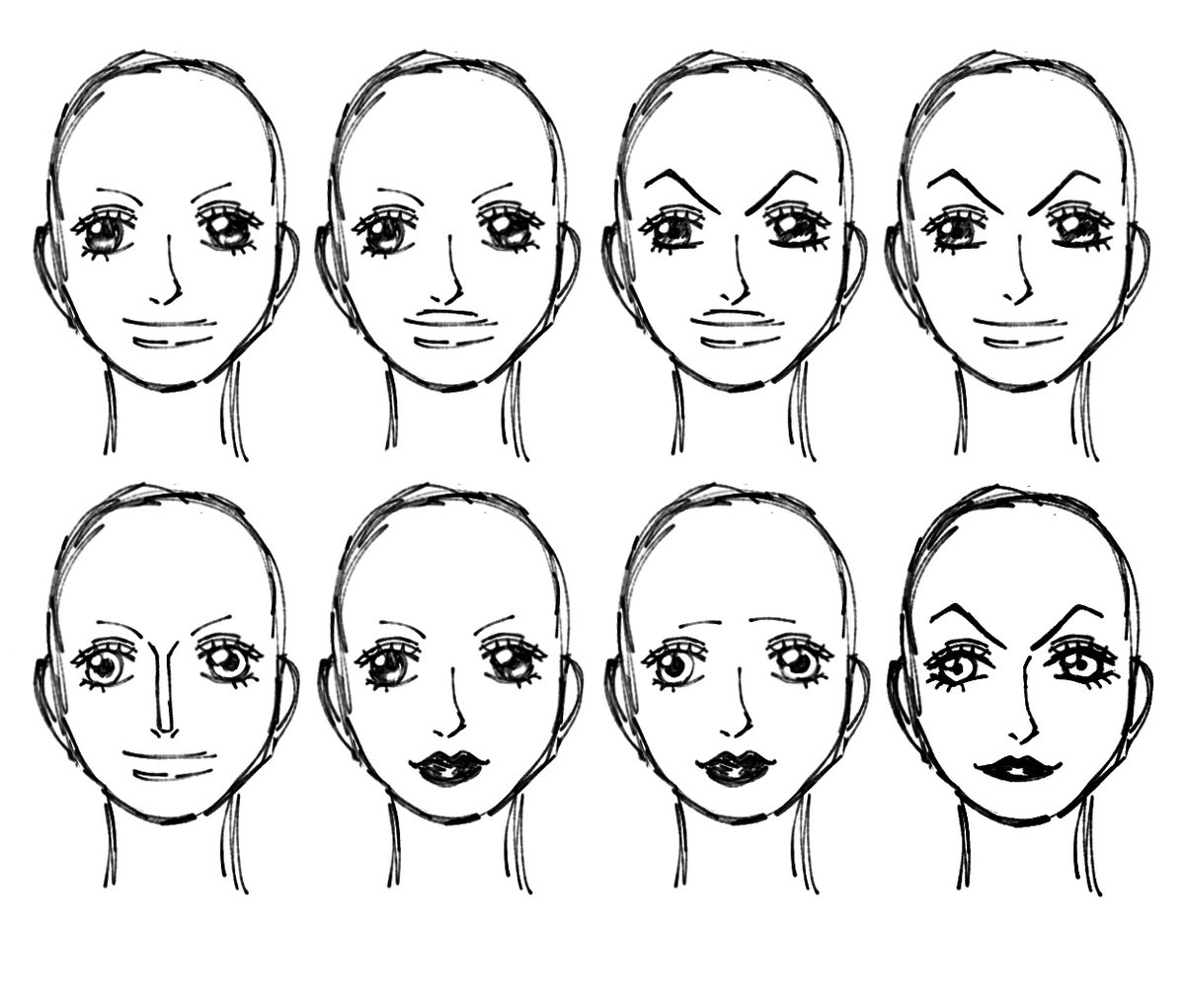 hello i'm a woman from one piece and this is my face