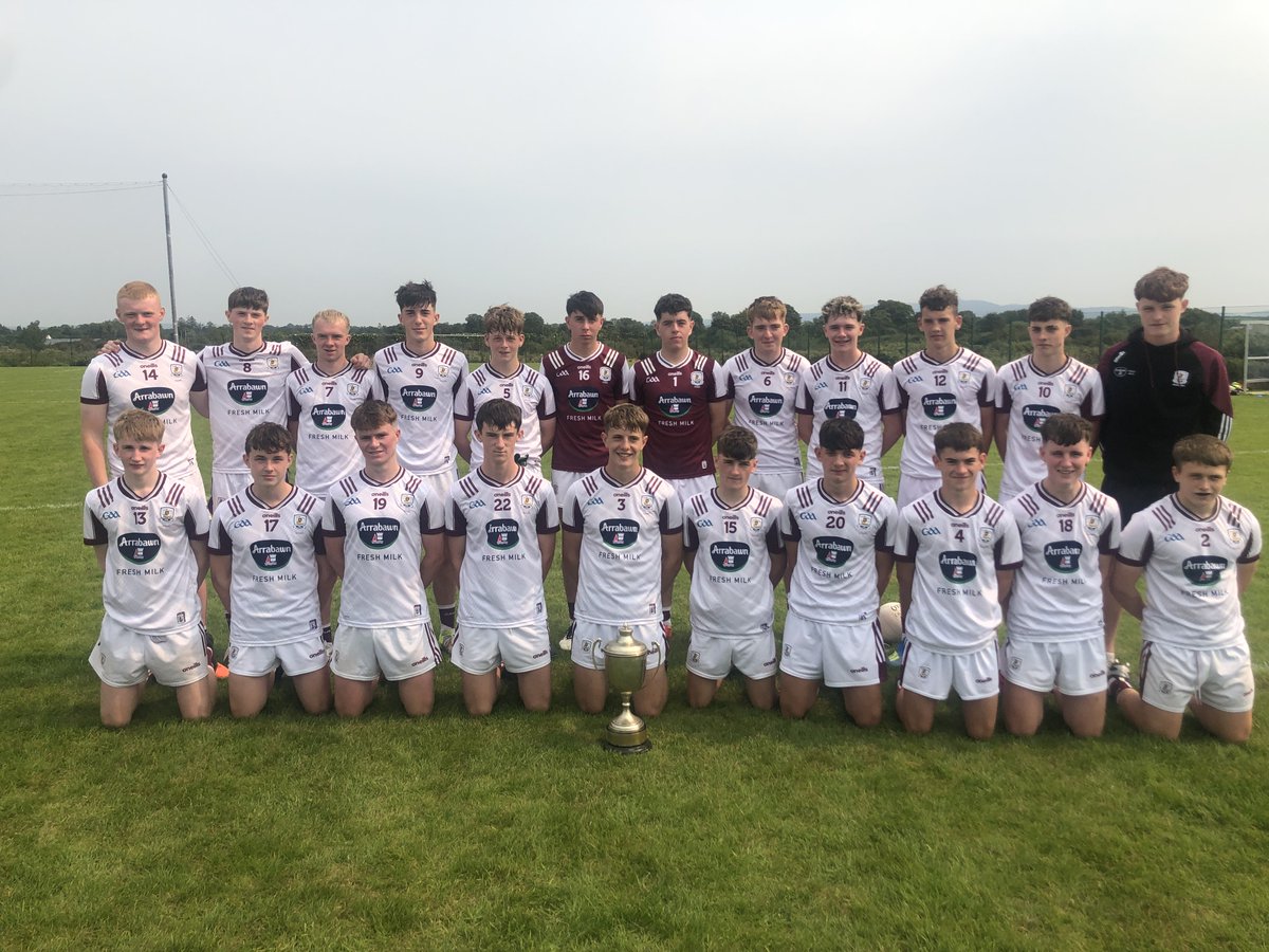 Galway GAA Coaching & Games (@coachinggalway) on Twitter photo Well done to our <a href="/Galway_GAA/">Galway GAA Official</a> U16 team that played Kerry today in Caherlohan in the Ted Webb Cup final.
A big thank you to the parents/clubs & schools who support and develop all our players. Well done to our <a href="/Galway_GAA/">Galway GAA Official</a> U16 team that played Kerry today in Caherlohan in the Ted Webb Cup final.
A big thank you to the parents/clubs & schools who support and develop all our players.