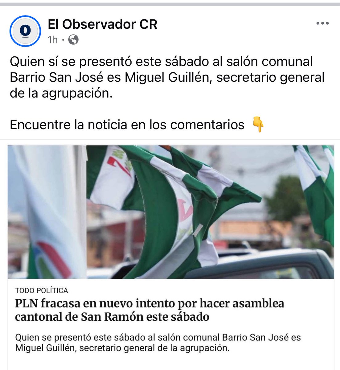 ¿UNA DIPUTACIÓN -SÍ, UNA SOLA- VALE MÁS QUE LA CAMPAÑA NACIONAL?

¿Tanto vale una diputación -recalco y perdón que insista, una sola- en Liberación Nacional, como para poner en riesgo la participación de todo el partido en una elección nacional y hasta su acceso a la deuda