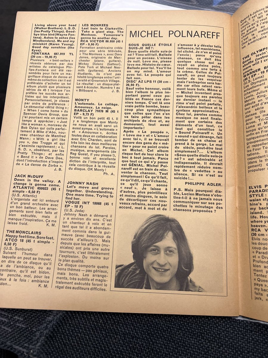 Raechel Leigh Carter (@tinynoggin) on Twitter photo Wow! “…voilà bien l’album le plus important parmi ceux publiés en France ces derniers temps. …<a href="/MICHELPOLNAREFF/">MICHEL POLNAREFF</a> est en train de réinventer la chanson…” in Rock & Folk No 2 ❤️🔥❤️🔥❤️🔥❤️🔥❤️🔥 Wow! “…voilà bien l’album le plus important parmi ceux publiés en France ces derniers temps. …<a href="/MICHELPOLNAREFF/">MICHEL POLNAREFF</a> est en train de réinventer la chanson…” in Rock & Folk No 2 ❤️🔥❤️🔥❤️🔥❤️🔥❤️🔥