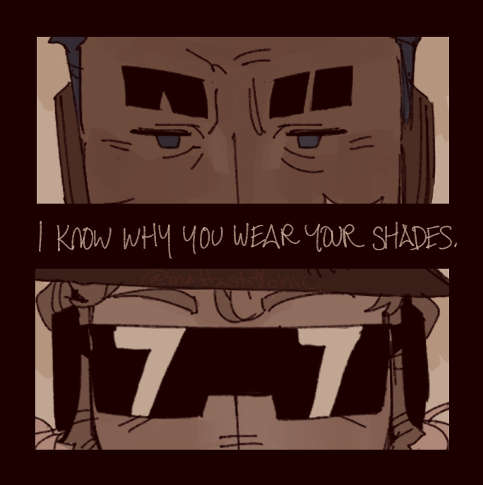 mattastr0phic's tweet photo. Golden Eyes #toughluck #forsakenfanart  (1/4) - https://t.co/BhJ1IB1eML
