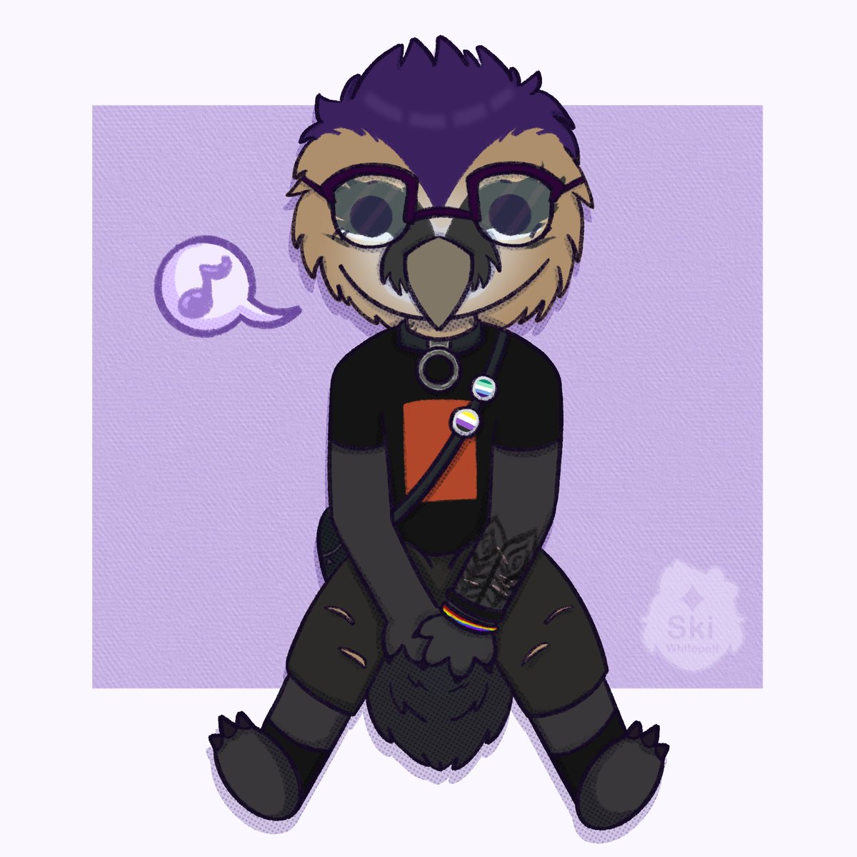 I'm back! I've been gone from socials due to college, mental health and other stuff — but I'm here once again! 💚🦖

here are some chibis I made for Artfight 🔥 I'll be sharing some of my recent art and fursuit pics soon ✨