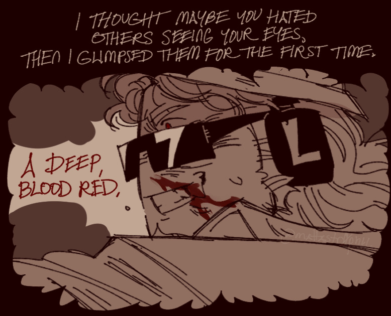 Golden Eyes #toughluck #forsakenfanart  (1/4) -