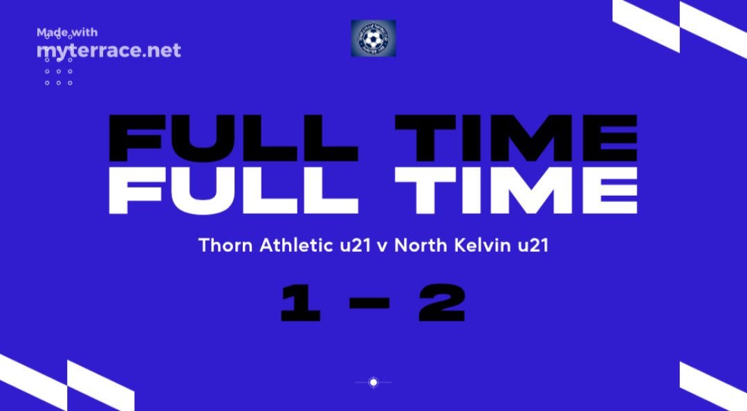 It wasn't our day today. We cannot fault the way the boys played and the effort they showed. We controlled the game for large spells and the football was very good at times. Unfortunately we lacked cutting edge today and failed to take our chances. Lots of positives to take away.