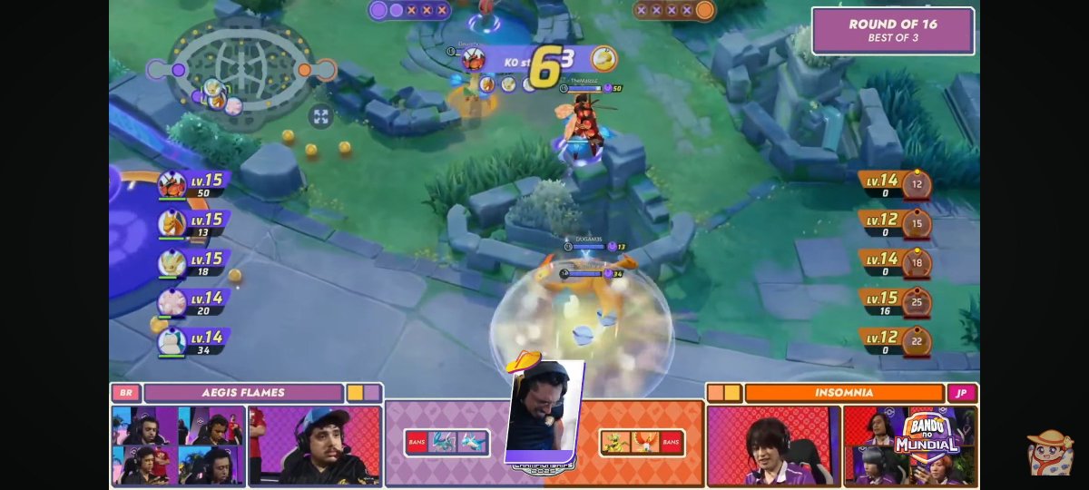MaxRodrigueees's tweet photo. Nessa hora o coração já estava errando as batidas.  😮‍💨🤯 Boraaaa @aegisflames #bandonomundial #PokemonUNITE https://t.co/kQEUNqwV8s