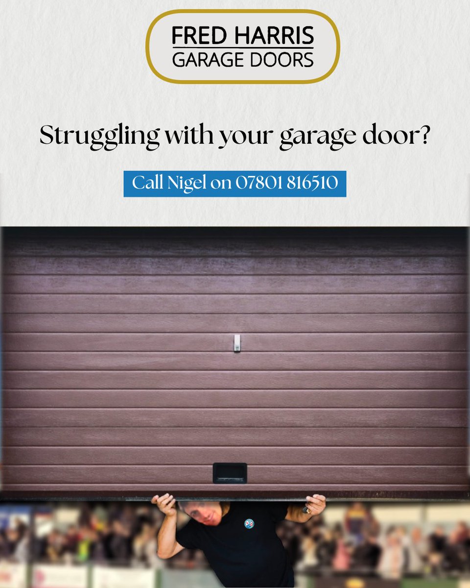 Fred Harris Garage Doors 🎙💎|

The fantastic sponsors of Radio Diamonds, Fred Harris Garage Doors, are here to help with that faulty garage door that just keeps getting stuck.

With over 40 years of experience in repairing and installing garage doors, they've repaired just about