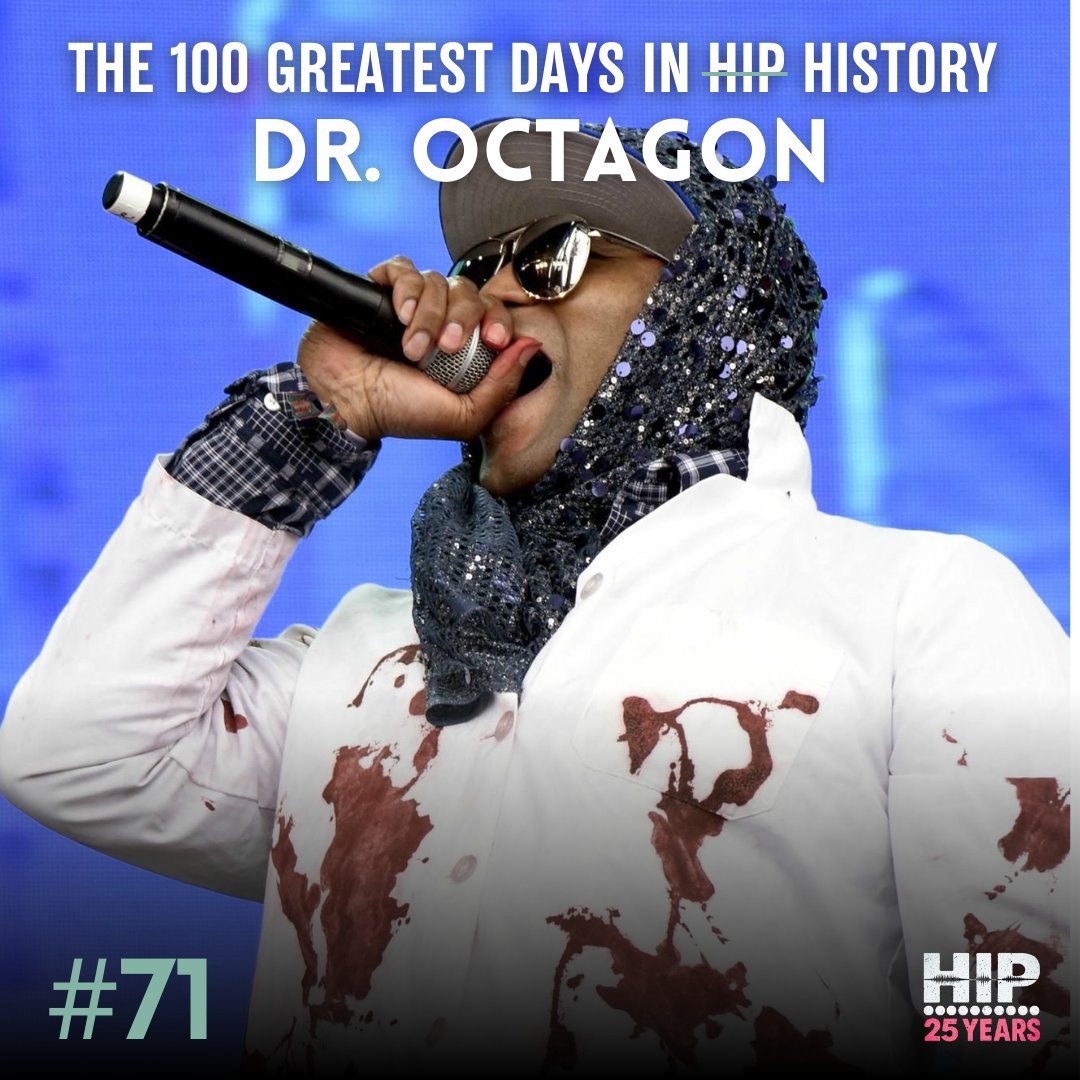 's tweet image. At the time of promoting Dr. Octagon's "Aliens," we’d done only a handful of hip-hop videos, but Dr. Octagon was unlike anything we’d seen. Abstract, surreal, and brilliant, “Aliens” pulled you in... #droctagon
