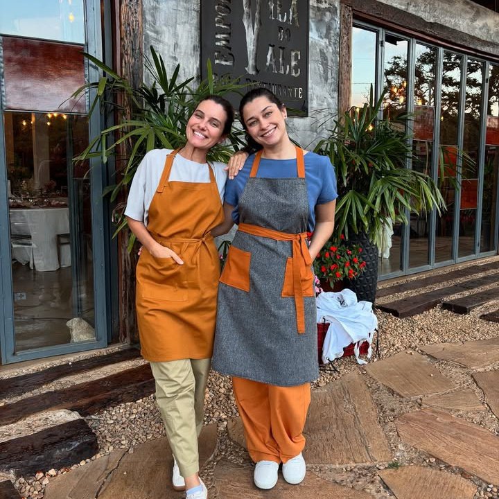 Novos registros da Priscila em Belo Horizonte, nos bastidores do longa 'Mentira tem perna curta'