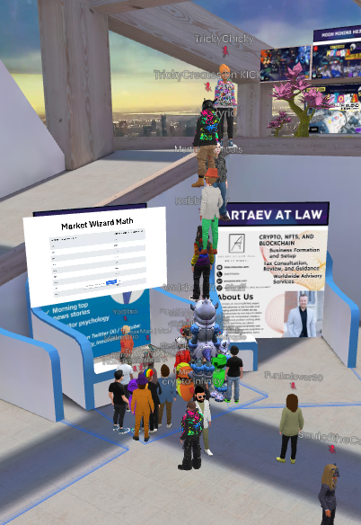 Have you even been to <a href="/thenftopia/">NFTOPIA Metaverse Convention & Spaces</a> if you haven't been part of the #TOWER?! 

 <a href="/maxylabs/">Maxylab Multichain Official</a> <a href="/rabbitlarry1/">rabbit larry- Blockchain Stream Team!!</a> <a href="/Valkyria_D1/">Valkyria</a> <a href="/JessMikeTrick/">Tricky Creations™️</a> + TrickyChicky, <a href="/Mortal_Wombats_/">Mortal Wombats</a> and me!

We built this while listening to <a href="/Edgy_Innovators/">Follow on YT @Edgy_Innovators - Nathan Stark</a> talk about markets and trading, very insightful! 

#WAXP