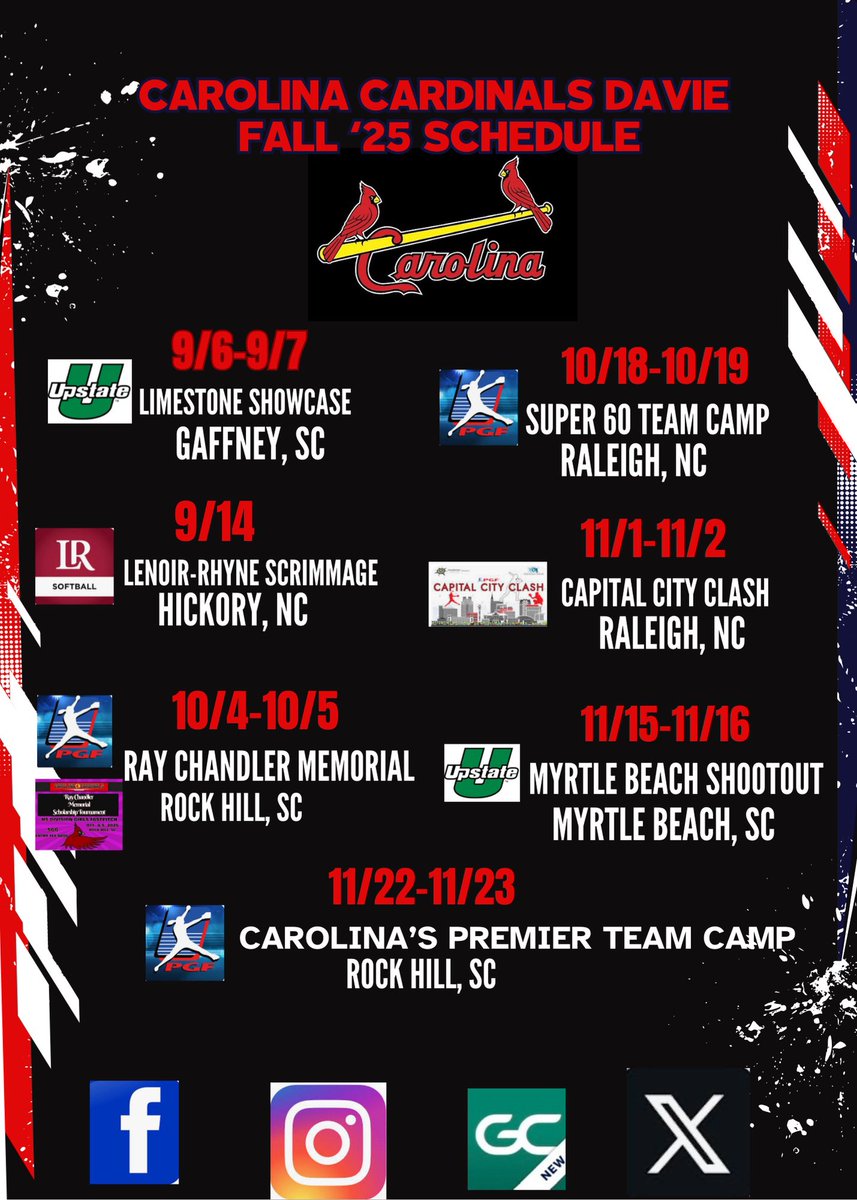 Carolina Cardinals Davie tweet media