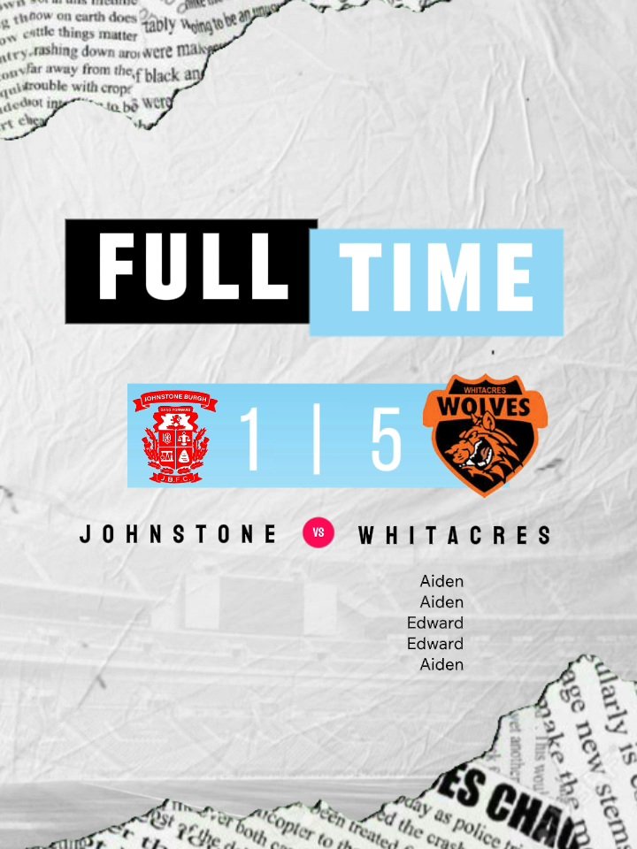 Whitwolves12's tweet photo. Win for our oranges showing a strong and disciplined performance against Johnstone.

Team controlled the game well and where able to break down a good defense.

Some creative goals from Edward and Aiden continued his striking form from last season.

brilliant from front to back. https://t.co/PSU7GsGL3E