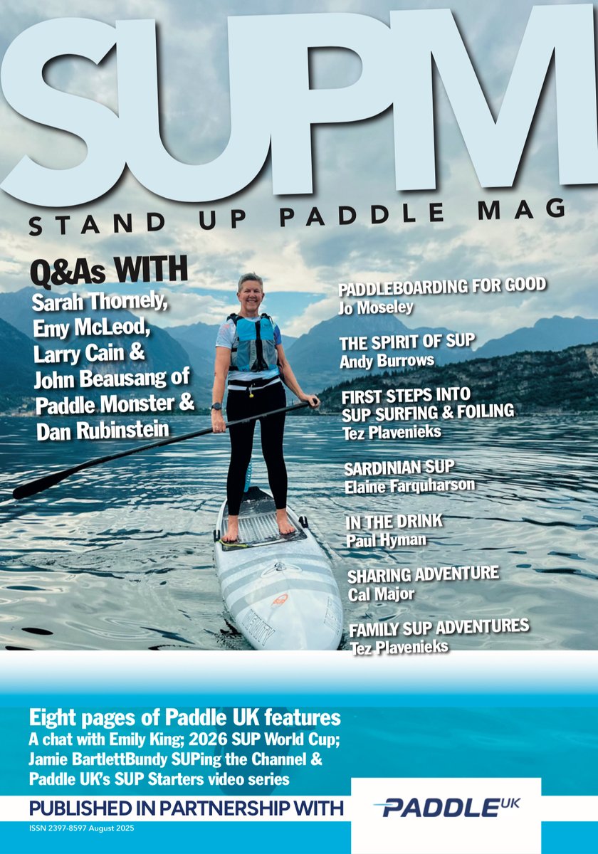 Sarah is on the cover of <a href="/SUPMagUK/">Stand Up Paddle Mag</a> this month and also did a Q&amp;A about her SUP journey and #supjunkie 😎

You can subscribe here: standuppaddlemag.co.uk/subscribe/