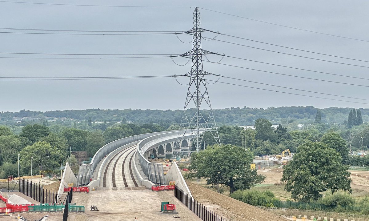 Tim Dunn (@mrtimdunn) on Twitter photo Today I saw the stunning new 3.4km Colne Valley Viaduct: soon to be UK’s longest rail bridge, it frees up capacity & gives resilience to West Coast Mainline & other routes. It has won the <a href="/RoyalFineArt/">Royal Fine Art Commission Trust</a> Commission Trust’s Building Beauty award: it is graceful; monumental; superb. Today I saw the stunning new 3.4km Colne Valley Viaduct: soon to be UK’s longest rail bridge, it frees up capacity & gives resilience to West Coast Mainline & other routes. It has won the <a href="/RoyalFineArt/">Royal Fine Art Commission Trust</a> Commission Trust’s Building Beauty award: it is graceful; monumental; superb.