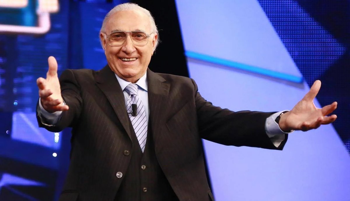 ciao Pippo. 
Ultimo grande senatore della tv. 
❤️