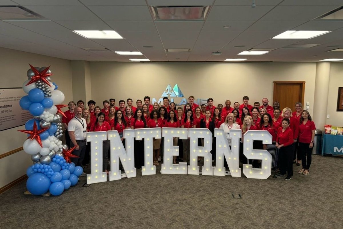 As the 2025 McLane summer internship program wraps up, we've been reflecting on this year's stellar intern class. Each summer our interns get hands-on experience learning about McLane's role in the supply chain industry. Thank you all for a great summer! bit.ly/4fN5qKo