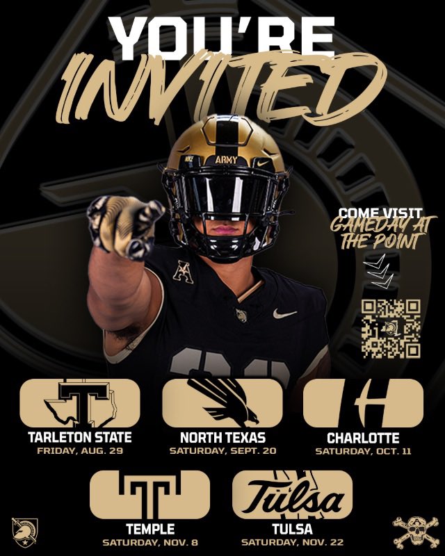 Thank you so much <a href="/ArmyWP_Football/">Army Football</a> for the gameday invite!!