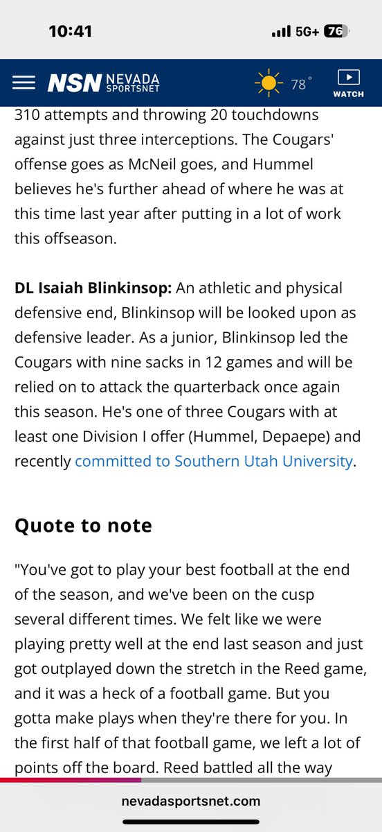 Thanks for the love! <a href="/NevadaSportsNet/">Nevada Sports Net</a>  excited for the season! <a href="/thompsonsctg/">BT THOMPSON</a>