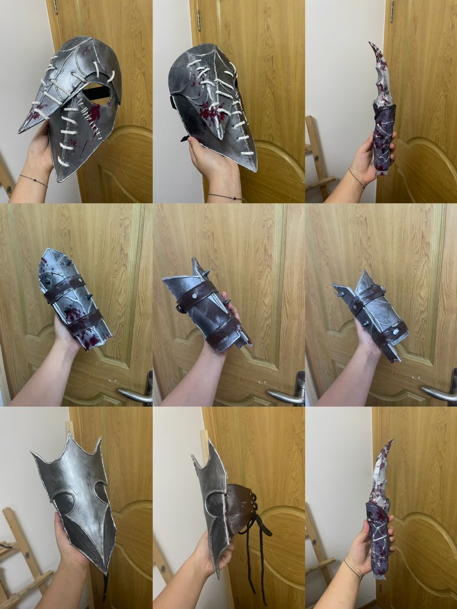 黎明杀机苏西背刺者套装
也是给我搓出来了（终于
#DeadbyDaylgiht