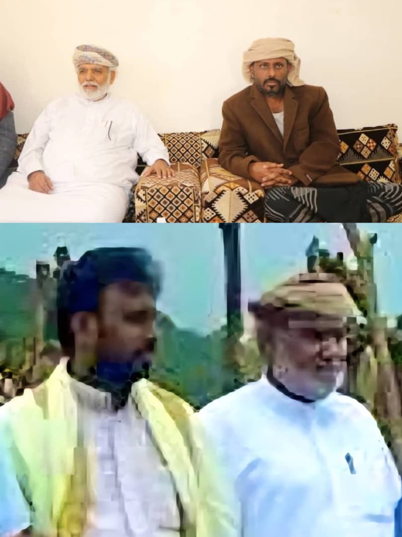 تخادم الحريزي – بن حبريش: تحالف مشبوه في مواجهة الدولة.

كشف بيان ما يسمى بلجنة الاعتصام السلمي بالمهرة عن تقاطع مصالح وتحالف ميداني بين علي سالم الحريزي، ورئيس حلف قبائل حضرموت عمرو بن حبريش.
البيان، الذي جاء بلغة انفعالية وتحريضية، أظهر بوضوح أن الطرفين يسعيان إلى فتح جبهة صدام