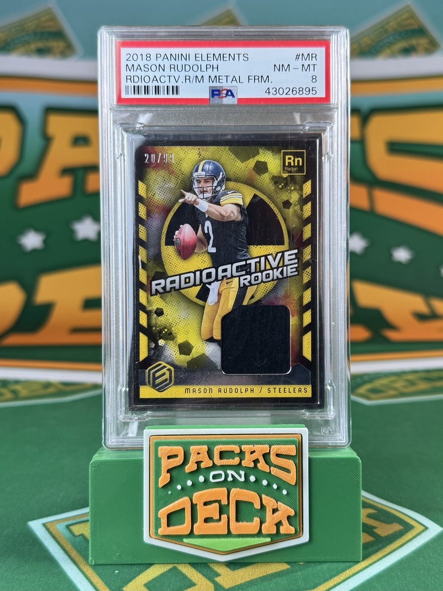 TBev (@tbev13) on Twitter photo 🚨GIVEAWAY🚨
Mason Rudolph Rookie Patch /99
👀 How to Enter 👀
✅ Like/Retweet
✅ Must be following here & <a href="/PacksOnDeck/">Packs On Deck</a>
✅ Tag friends in the comments
Giveaway ends on 8/20/2025 🚨GIVEAWAY🚨
Mason Rudolph Rookie Patch /99
👀 How to Enter 👀
✅ Like/Retweet
✅ Must be following here & <a href="/PacksOnDeck/">Packs On Deck</a>
✅ Tag friends in the comments
Giveaway ends on 8/20/2025