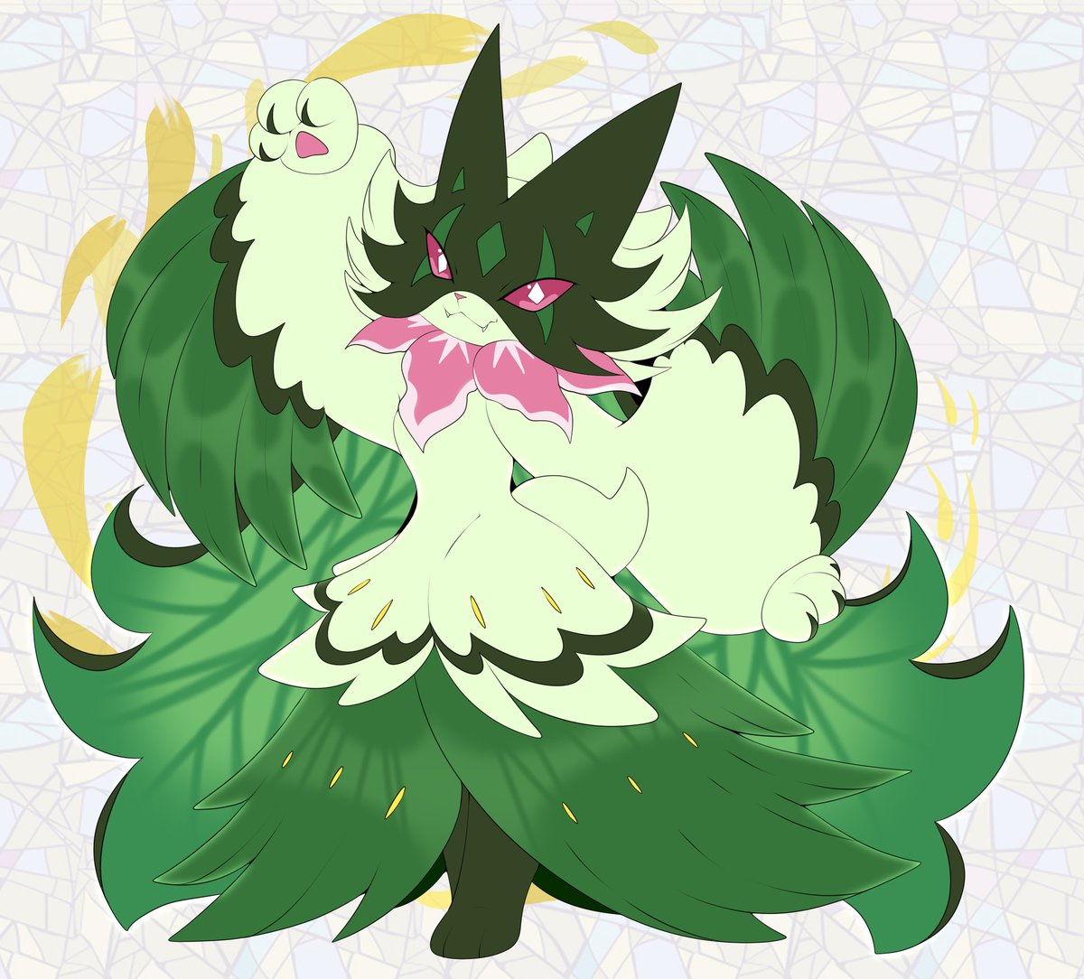 flamenco dancer meowscarada 💃